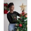 image:imageTstars Mele Kalikimaka Long Sleeve Tshirt Women Hawaiian Ugly Christmas Sweater StyleBlack