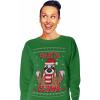 image:imageTstars Santa Claws Sloth Ugly Christmas Sweater Funny Xmas Women SweatshirtPink