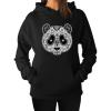 image:imageTstars Womens  Aztec Panda Head HoodieBlack
