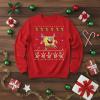 image:imageTstars Spongebob Ugly Christmas Sweater Shirt  Funny Long Sleeve Holiday Tee for Youth Boys amp GirlsRed