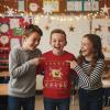 image:imageTstars Spongebob Ugly Christmas Sweater Shirt  Funny Long Sleeve Holiday Tee for Youth Boys amp GirlsRed