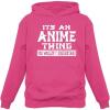 image:imageTstars Funny Otaku Hoodie for Teen Girls and Women  Japanese Anime Meme Pullover Sweatshirt Gift Manga FansAnime Thing  Pink