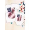 image:imageTstars Distressed American Flag 4th of July Dad amp Baby Matching Outfits  Memorial Day Patriotic Daddy amp Me ShirtsDad White  Baby White