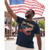image:imageTstars Distressed American Flag Shirt for Men  Patriotic USA Merica Tee  4th of July amp Memorial Day Gift IdeaUsa 250th  Navy