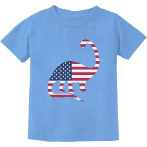 image:imageTstars Mommys Little Firecracker 4th of July Shirt for Kids  Toddler Girls amp Boys Patriotic American Flag TShirtDino  California Blue