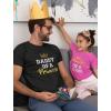 image:imageTstars Fathers Day Matching Shirts  Daughter of a King and Daddy of a Princess Set Father amp Toddler Girl OutfitsDaddy Black  Daughter Wow Pink