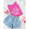 image:imageTstars Happy Mothers Day Mommy Shirts for Kids Gifts for Moms Mothers Day Best Mom Ever Toddler Youth TShirt 2T Pink