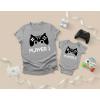 image:imageTstars Pizza Dad and Son Matching Shirts  Fathers Day Dad Tee Toddler Boy Girl ShirtDad Gray  Baby Gray