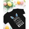 image:imageTstars St Patricks Day Shirt Funny Irish Clover Easter Bunny Eggs Infant Toddler Youth Kids TShirt Trade Sister 2T Black