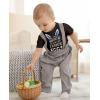 image:imageTstars St Patricks Day Shirt Funny Irish Clover Easter Bunny Eggs Infant Toddler Youth Kids TShirt Trade Sister 5T Black