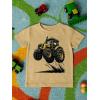 image:imageTstars Funny Shirt  Gift for Toddler amp Youth  Chicken Guess What Dinosaur Tee and Monster Tractor Shirt for KidsTractor  Latte