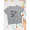 image:imageTstars Im This Many 2 Year Old Boy Girl 2nd Birthday Toddler Kids TShirtGray