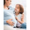 image:imageTstars Awesome Daughters Get Promoted to Big Sister Baby Announcement Girls ShirtGray