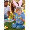 image:imageTstars St Patricks Day Shirt Funny Irish Clover Easter Bunny Eggs Infant Toddler Youth Kids TShirtEaster No Bunny  California Blue
