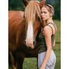 image:imageTstars Horse Lover Joggers for Women Sweatpants for Teen Girls Horses Fleece JoggersGray