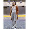 image:imageTstars Horse Lover Joggers for Women Sweatpants for Teen Girls Horses Fleece JoggersGray