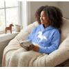 image:imageTstars Infinity Love Horse Hoodie for Women and Teen Girls Equestrian Horseback Riding Gift Idea Sweatshirt with HorsesHeart  California Blue