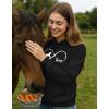 image:imageTstars Infinity Love Horse Hoodie for Women and Teen Girls Equestrian Horseback Riding Gift Idea Sweatshirt with HorsesInfinity  Black