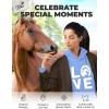 image:imageTstars Infinity Love Horse Hoodie for Women and Teen Girls Equestrian Horseback Riding Gift Idea Sweatshirt with HorsesInfinity  California Blue