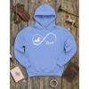 image:imageTstars Infinity Love Horse Hoodie for Women and Teen Girls Equestrian Horseback Riding Gift Idea Sweatshirt with HorsesInfinity  California Blue