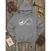 image:imageTstars Infinity Love Horse Hoodie for Women and Teen Girls Equestrian Horseback Riding Gift Idea Sweatshirt with HorsesInfinity  Gray
