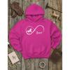 image:imageTstars Infinity Love Horse Hoodie for Women and Teen Girls Equestrian Horseback Riding Gift Idea Sweatshirt with HorsesInfinity  Pink