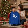 image:imageTstars Just a Girl Who Loves Horses Hoodie for Girls Youth Equestrian Hoodies Gift Horseback Riding and FansBlue