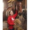 image:imageTstars Just a Girl Who Loves Horses Hoodie for Girls Youth Equestrian Hoodies Gift Horseback Riding and FansRed