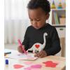 image:imageTstars Kids Tractor and Digger Poppin Valentines Day Shirt  Funny Heart Dab Long Sleeve Tee for Toddlers Boys and GirlsPuff Dino  Black