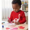 image:imageTstars Kids Tractor and Digger Poppin Valentines Day Shirt  Funny Heart Dab Long Sleeve Tee for Toddlers Boys and GirlsPuff Dino  Red