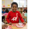 image:imageTstars Kids Tractor and Digger Poppin Valentines Day Shirt  Funny Heart Dab Long Sleeve Tee for Toddlers Boys and GirlsPuff Dino  Red