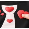 image:imageTstars Red Hearts Tie Kids Valentines Day Shirt  ABC I Love You Long Sleeve Tee for Toddlers amp Youth Boys GirlsPuff Tie  Black