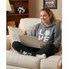 image:imageTstars Volleyball Hoodie amp Legging Set  Matching Outfit for Teen Girls amp Women  Gifts for Players Coaches amp FansBlack  Gray