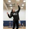 image:imageTstars Volleyball Hoodie for Teen Girls and Women  Athletic Sports Pullover Gift for Players Coaches amp FansFlame  Black