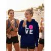 image:imageTstars Volleyball Hoodie for Teen Girls and Women  Athletic Sports Pullover Gift for Players Coaches amp FansLove Vp  Blue