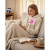 image:imageTstars Volleyball Hoodie for Teen Girls and Women  Athletic Sports Pullover Gift for Players Coaches amp FansLove Vp  Cream
