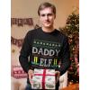 image:imageTstars Matching Family Elf Ugly Christmas Sweatshirts for Mom Dad Son Daughter Outfits Daddy Adults XLarge Black