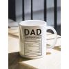 image:imageTstars Dad Mug Gifts for Papa from Daughter Son Fathers Day Funny Coffee Mugs For Dads 15 Oz WhiteNutritional Facts White