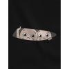 image:imageTstars Funny Twin Babies Peeking  Twins Pregnancy Peekaboo Maternity Tank Top Large Black
