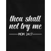 image:imageTstars Mom Hoodie Thou Shall Not Try Me Mama Sweatshirt Funny Mom Gift Women HoodiePink