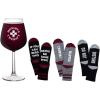 image:imageFunny Wine Glass with If You Can Read This Socks and Wine Glass for Wine Lovers