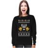 image:imageTstars Chanukkah Sweatshirt for Women and Teen Girls Jewish Holiday Pullover with Menorah DesignBlack