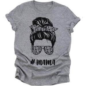 image:imageTstars Mothers Day Shirts Mother and Daughter Mommy and Me T Shirts Mama ShirtGray