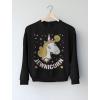 image:imageTstars  Happy Holidays Funny Jewnicorn Ugly Christmas Hanukkah Women SweatshirtGray