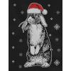 image:imageTstars Bunny Rabbit Santa Hat Ugly Christmas Sweater Cute Toddler Kids SweatshirtBlack