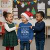 image:imageTstars Choo Choo Train Boys Ugly Christmas Sweatshirt Tacky Sweater Style Xmas Holiday Youth Kids Sweatshirts Medium Blue