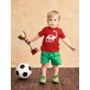 image:imageTstars Dinosaur Valentine Toddler Shirt  Dino with Heart Valentines Day Kids T Shirt for Boys or GirlsRed