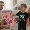image:imageTstars Farm Tractor Valentine Toddler Shirt  Loads of Love Kids T Shirt Valentines Day Top for BoysBlack