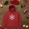 image:imageTstars Holiday Snowflake Hoodie for Women  Festive Christmas Pullover Sweatshirt for Teen Girls amp Winter OutfitsSnowflake  Red