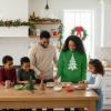 image:imageTstars Holiday Snowflake Hoodie for Women  Festive Christmas Pullover Sweatshirt for Teen Girls amp Winter OutfitsSnowtree  Green